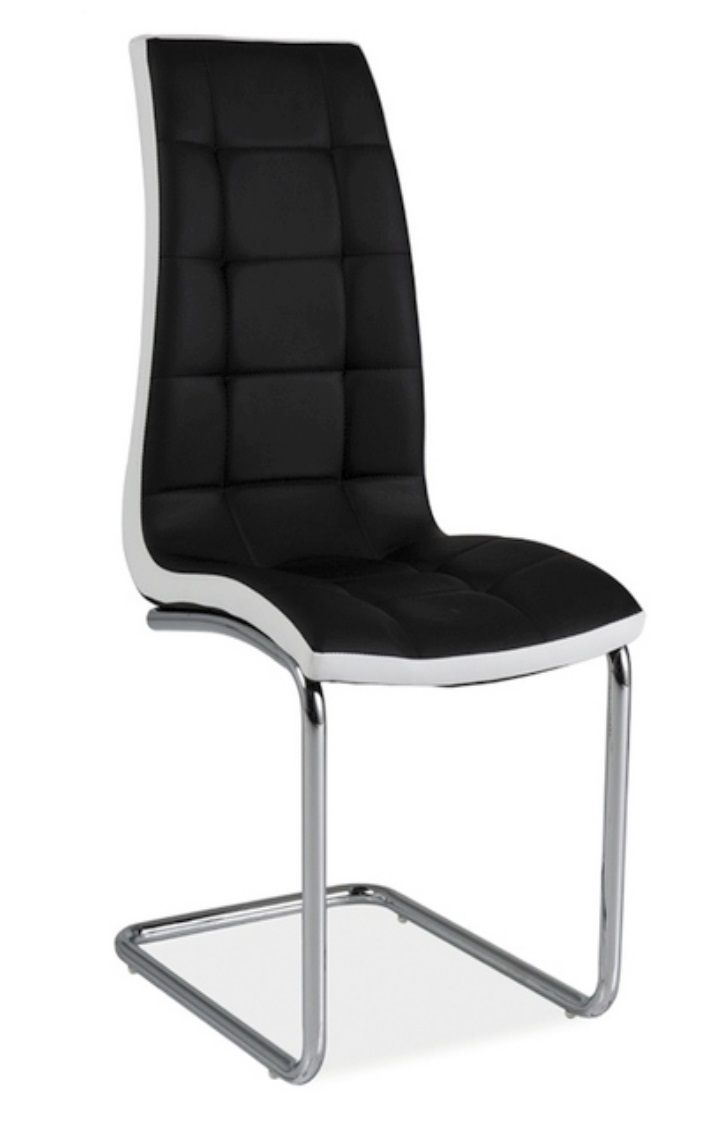 krzesło do jadalni-krzesła do salonu-krzesła ekoskóra-krzesło czarne,